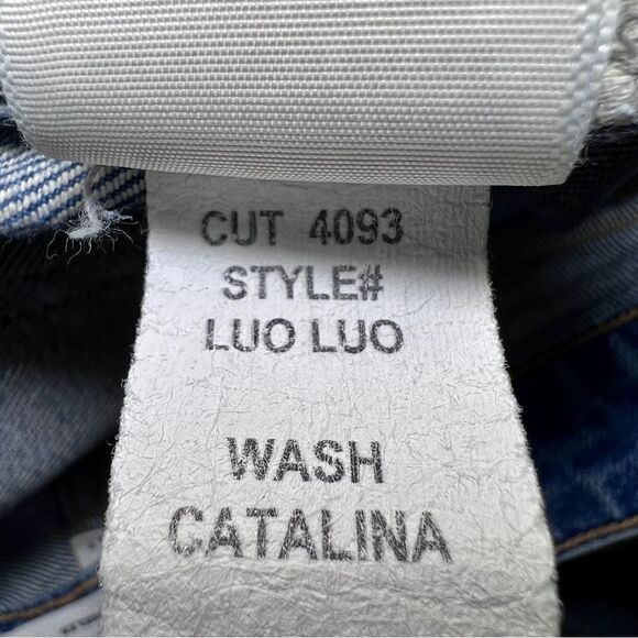 SLVRLAKE Lou Lou Mid Rise Slim Jeans in Catalina Wash - Picture 10 of 10